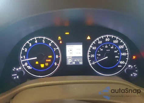 2012 Infiniti G37 z USA, uszkodzony, nr VIN JN1CV6AR2CM977588